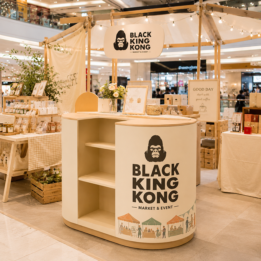 半圓形展示架