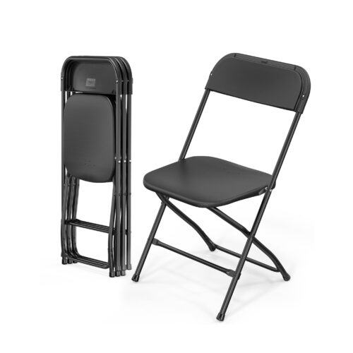 黑色折疊椅